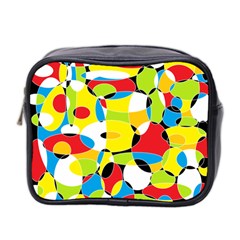 Interlocking Circles Mini Travel Toiletry Bag (two Sides) by StuffOrSomething