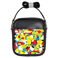 Interlocking Circles Girl s Sling Bag