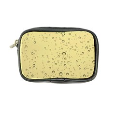 Yellow Water Droplets Coin Purse