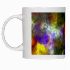 Deep Watercolors White Coffee Mug