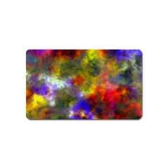 Deep Watercolors Magnet (name Card)