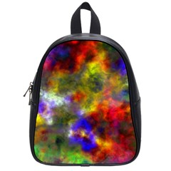 Deep Watercolors School Bag (small)