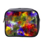 Deep Watercolors Mini Travel Toiletry Bag (Two Sides) Front