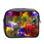 Deep Watercolors Mini Travel Toiletry Bag (Two Sides) Back