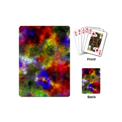 Deep Watercolors Playing Cards (mini) by Colorfulart23