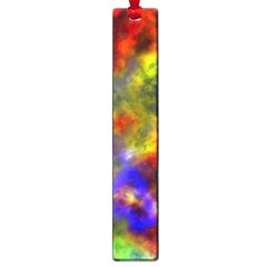 Deep Watercolors Large Bookmark