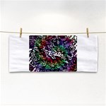 Urock Musicians Twisted Rainbow Notes  Hand Towel Front