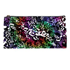 Urock Musicians Twisted Rainbow Notes  Pencil Case