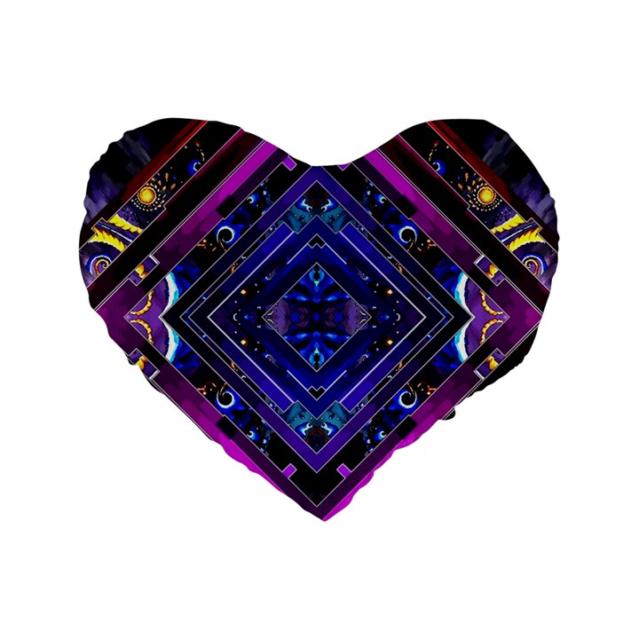 Galaxy 16  Premium Heart Shape Cushion 