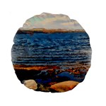 Sea Shore 15  Premium Round Cushion  Front