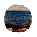 Sea Shore 15  Premium Round Cushion  Back