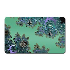 Celtic Symbolic Fractal Magnet (rectangular)