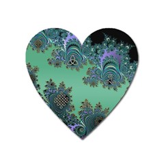 Celtic Symbolic Fractal Magnet (heart)