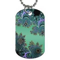 Celtic Symbolic Fractal Dog Tag (two-sided)  by UROCKtheWorldDesign