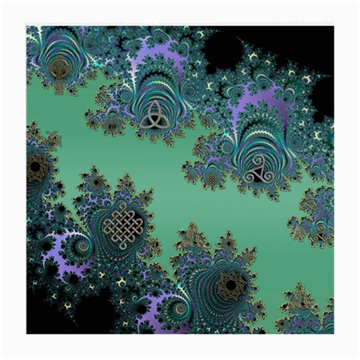 Celtic Symbolic Fractal Glasses Cloth (Medium, Two Sided)