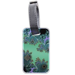 Celtic Symbolic Fractal Luggage Tag (two Sides) by UROCKtheWorldDesign