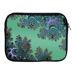 Celtic Symbolic Fractal Apple Ipad Zippered Sleeve by UROCKtheWorldDesign