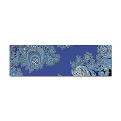 Blue Metallic Celtic Fractal Bumper Sticker 100 Pack