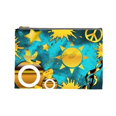 Musical Peace Cosmetic Bag (large) by StuffOrSomething