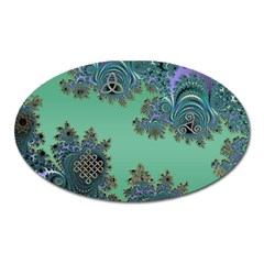 Celtic Symbolic Fractal Magnet (oval)