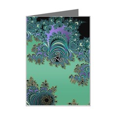 Celtic Symbolic Fractal Mini Greeting Card