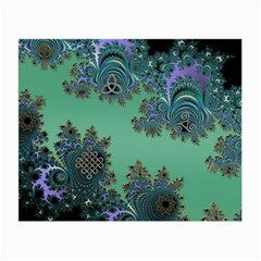 Celtic Symbolic Fractal Glasses Cloth (small, Two Sided)