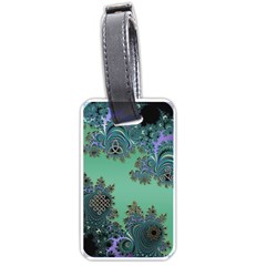 Celtic Symbolic Fractal Luggage Tag (one Side)