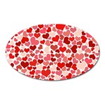  Pretty Hearts  Magnet (Oval) Front