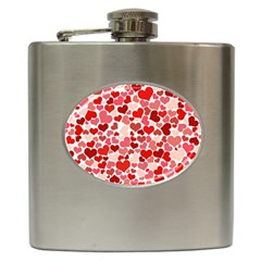  Pretty Hearts  Hip Flask