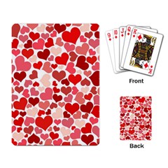  Pretty Hearts  Playing Cards Single Design