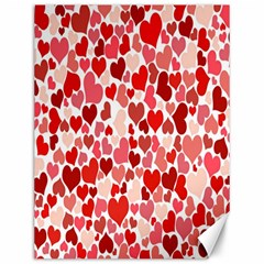  Pretty Hearts  Canvas 12  X 16  (unframed)