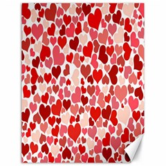  Pretty Hearts  Canvas 18  X 24  (unframed)