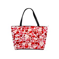  Pretty Hearts  Large Shoulder Bag by Colorfulart23