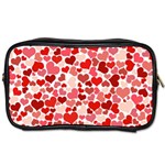  Pretty Hearts  Travel Toiletry Bag (Two Sides) Front