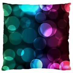 Deep Bubble Art Large Cushion Case (Single Sided) 