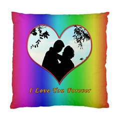 I Love You Forever Cushion Case (two Sided)  by Contest1630871