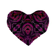 Spreading Rose 16  Premium Heart Shape Cushion  by Contest1852090