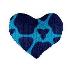 Knit 16  Premium Heart Shape Cushion 