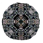 Stained Glass 18  Premium Round Cushion  Front