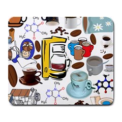 Just Bring Me Coffee Large Mouse Pad (rectangle) by StuffOrSomething