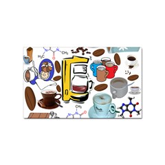 Just Bring Me Coffee Sticker 100 Pack (rectangle) by StuffOrSomething