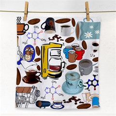 Just Bring Me Coffee Face Towel by StuffOrSomething