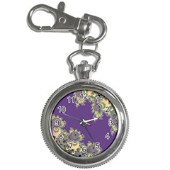 Purple Symbolic Fractal Key Chain Watch