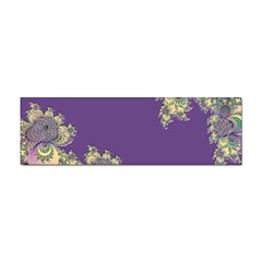 Purple Symbolic Fractal Bumper Sticker 100 Pack