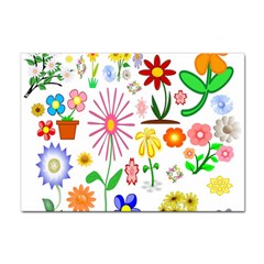 Summer Florals A4 Sticker 100 Pack by StuffOrSomething