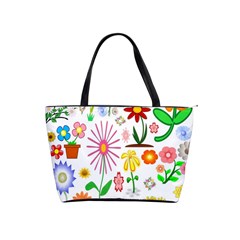 Summer Florals Large Shoulder Bag by StuffOrSomething