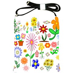 Summer Florals Shoulder Sling Bag