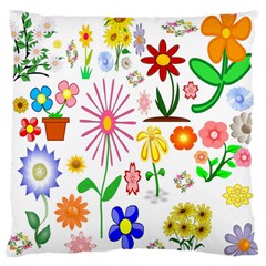 Summer Florals Large Cushion Case (single Sided) 