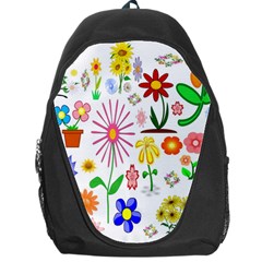 Summer Florals Backpack Bag by StuffOrSomething