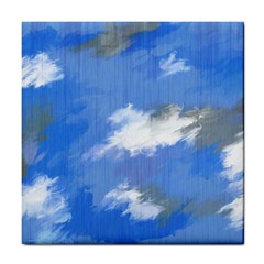 Abstract Clouds Ceramic Tile